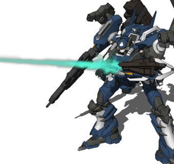 精细机器人机甲模型 高达 (21)